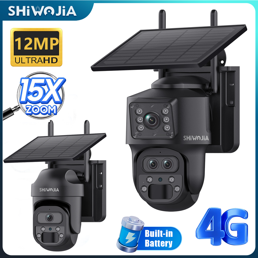 SHIWOJIA 15X ZOOM Solar Camera - огляд і ціна Garden Camera