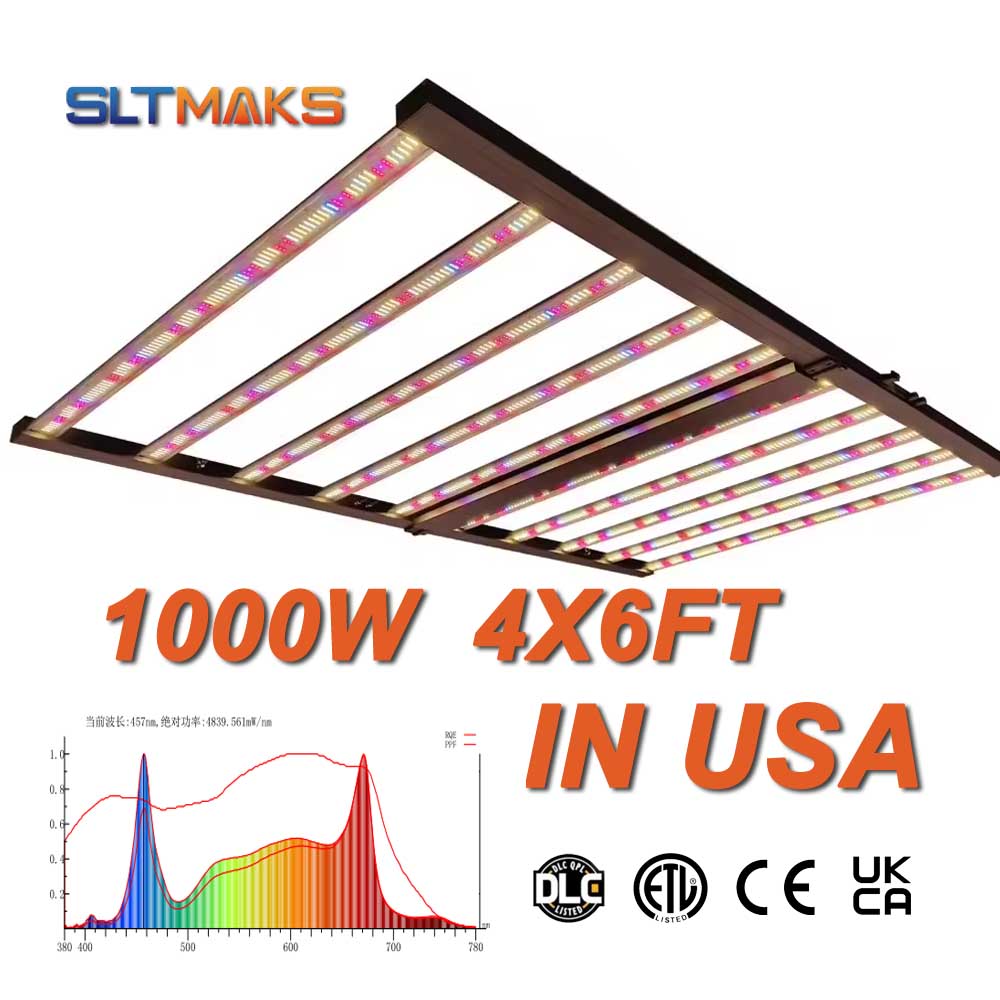 SLTMAKS 8x6FT 4X6FT 1000W Grow - огляд і ціна Plant Grow Light Full Spectrum