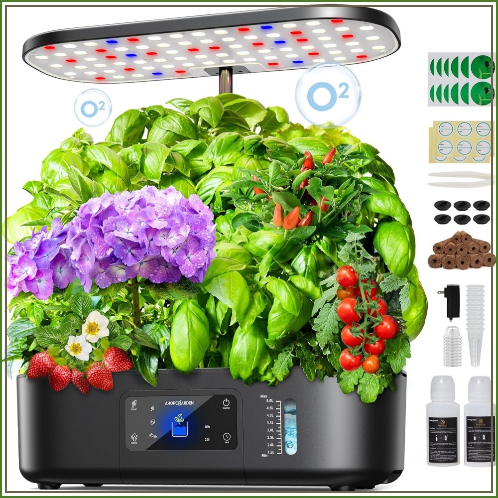 12-Pod Indoor Hydroponic Garde - огляд і ціна Hydroponic Grow Pod