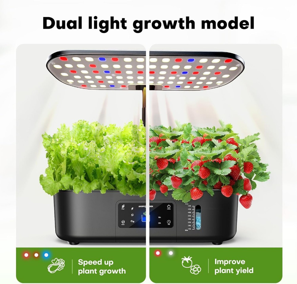 12-Pod Indoor Hydroponic Garde - огляд і ціна Hydroponic Grow Pod