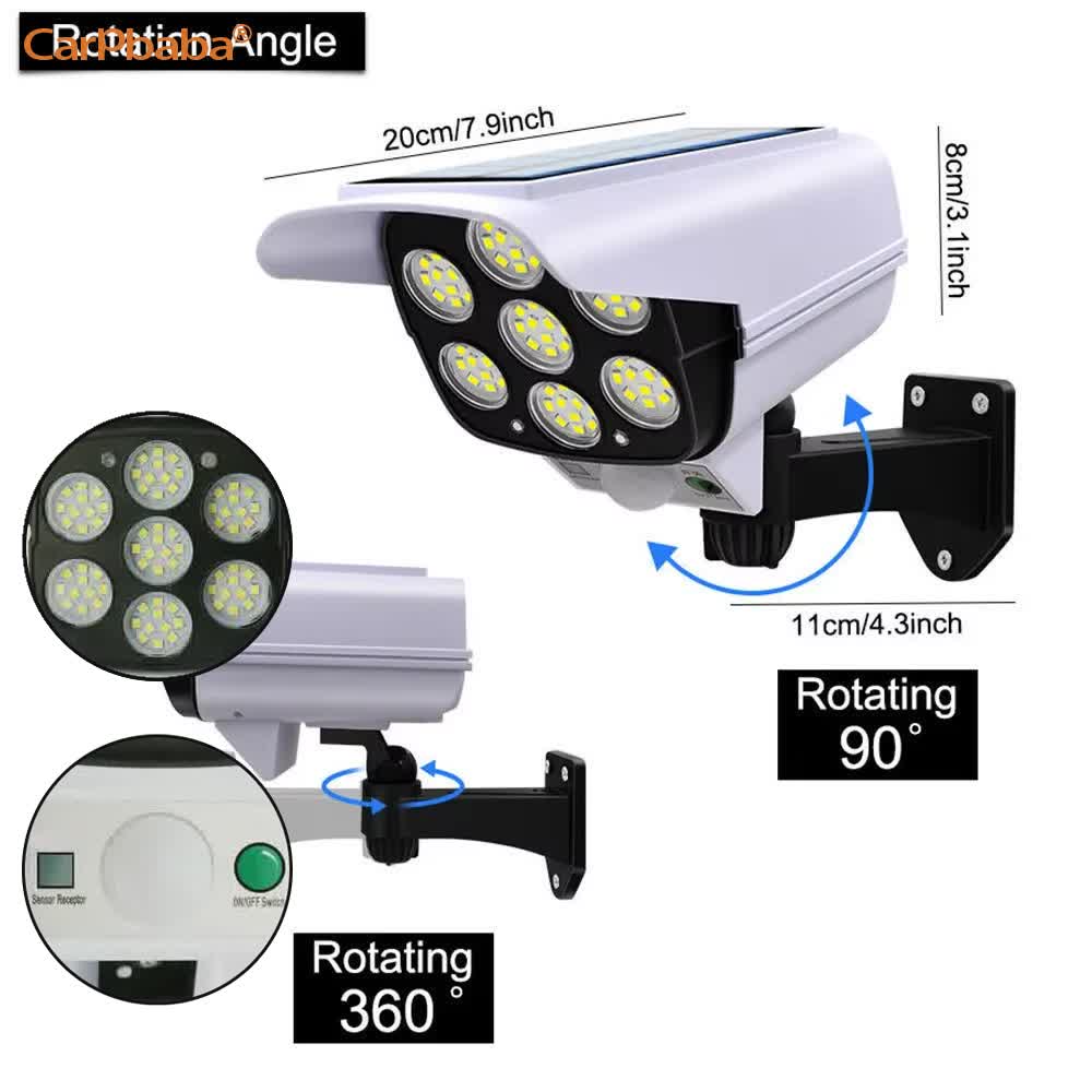 Outdoor Solar Light Motion Sen - огляд і ціна Garden Camera